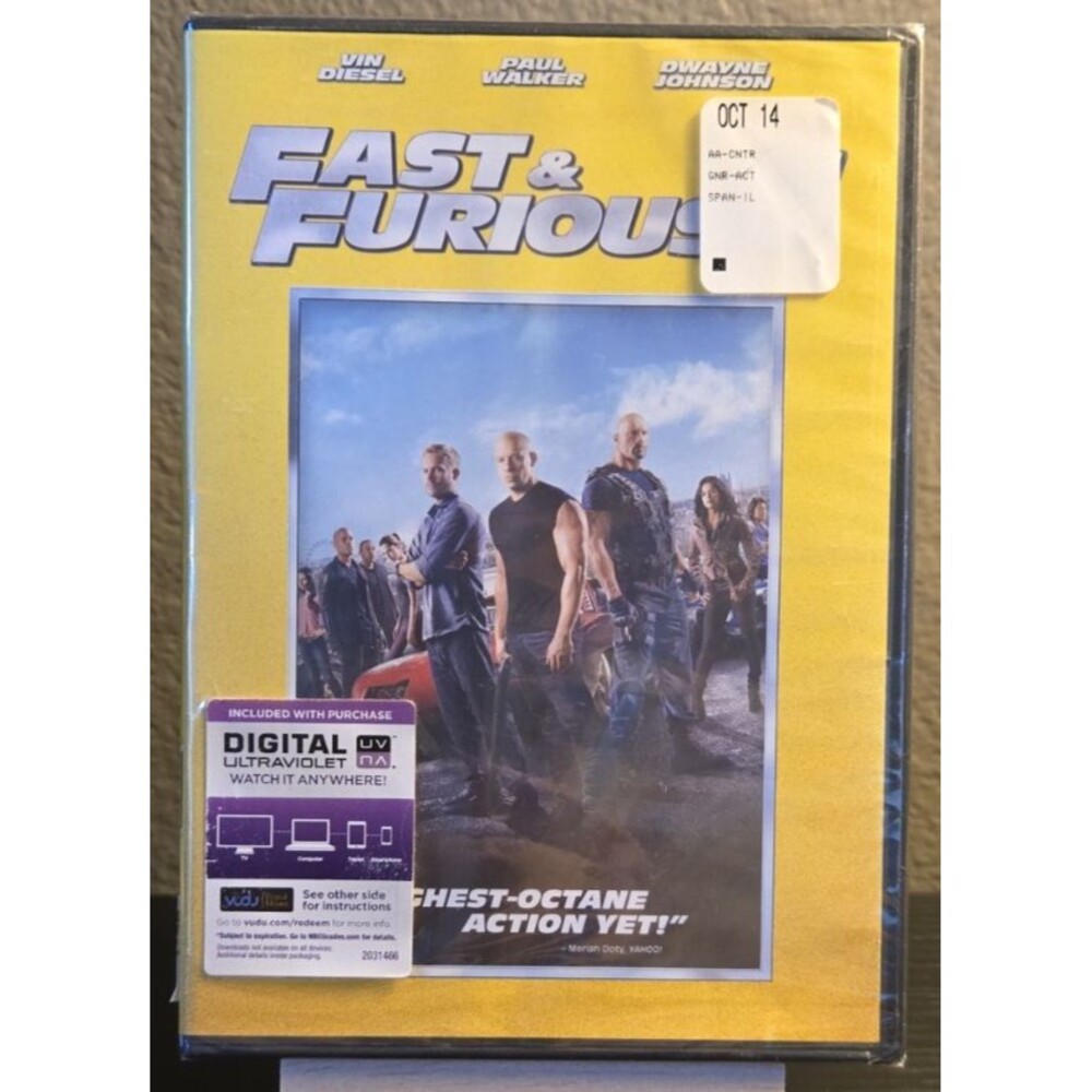Fast & Furious 6 Blu-ray + DVD + Digital Copy Action Fast and Furious